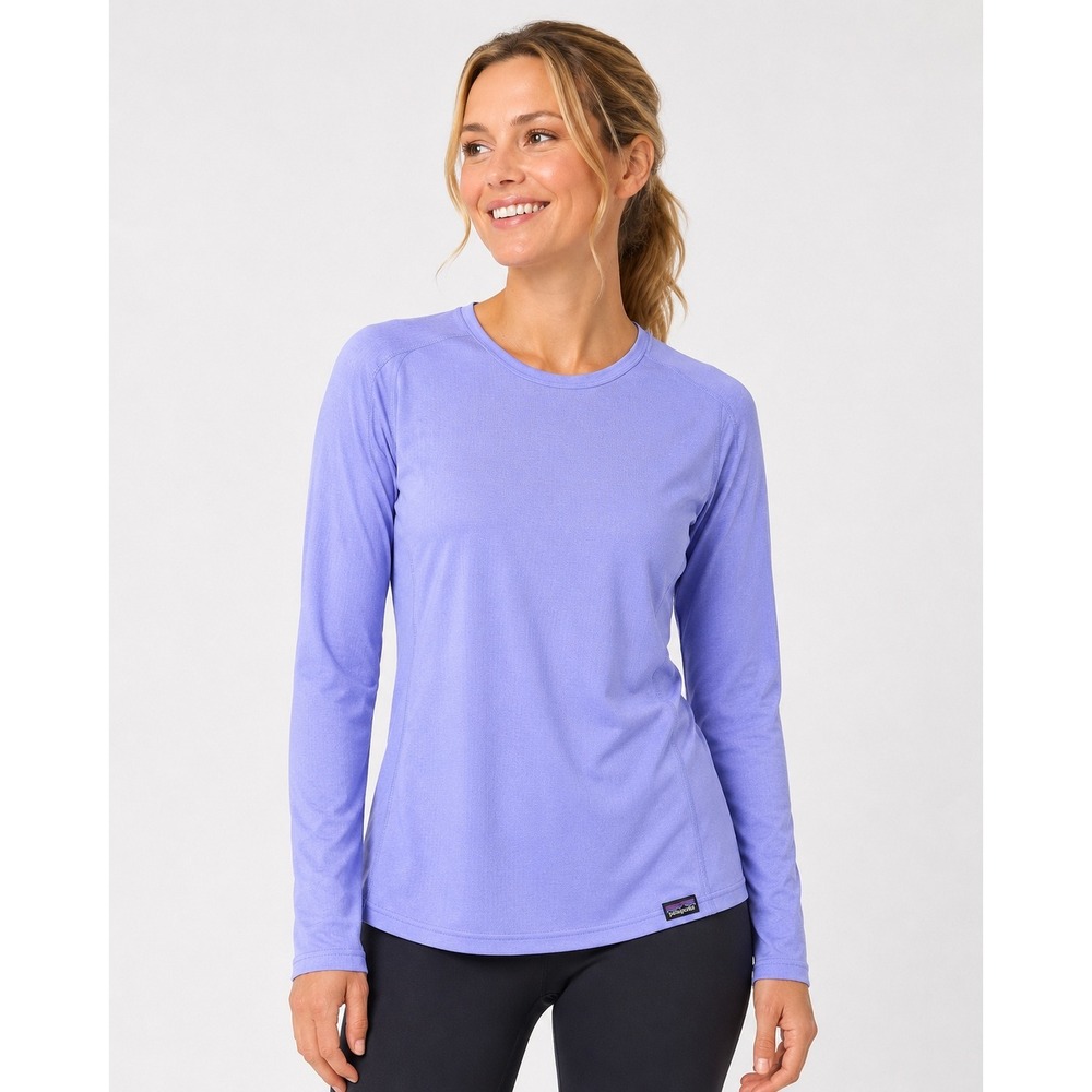 Patagonia Capilene Lightweight Baselayer Crew Shirt Women's XL Purple